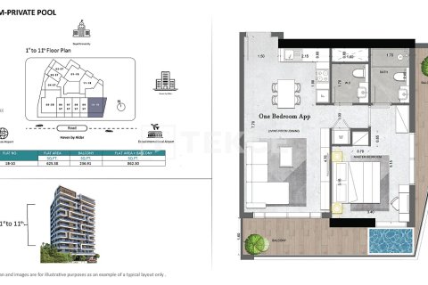 Lakás itt: Dubai Land, EAE, 1 szoba, 39 m², azonosító: 751361 - fénykép 23