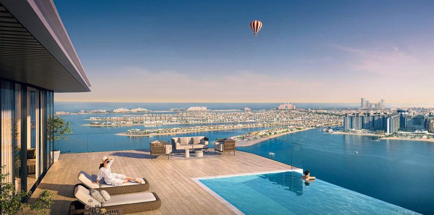 Dubai Harbour, Dubai, संयुक्त अरब अमीरात में अपार्टमेंट, 2 बेडरूम, 128.45 वर्ग मीटर, संख्या 749071