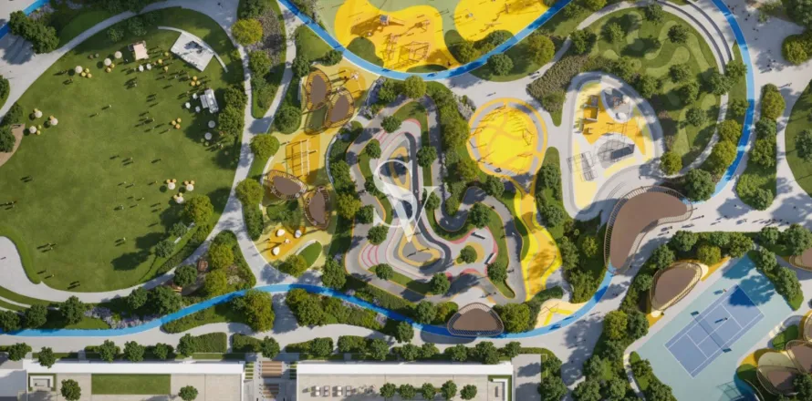 Apartemen di Parkwood di Dubai Hills Estate, UEA 3 kamar tidur, 147 m2 nomor 658303