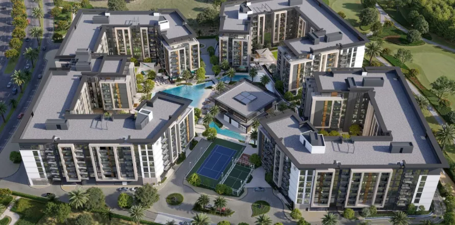 Apartment i Dubai Hills Estate, Dubai, UAE 1 soveværelse, 74 kvm № 639622