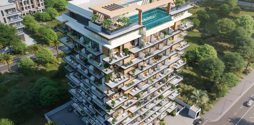 Appartamento a Dubai, EAU 1 camera da letto, 77 mq. № 705000