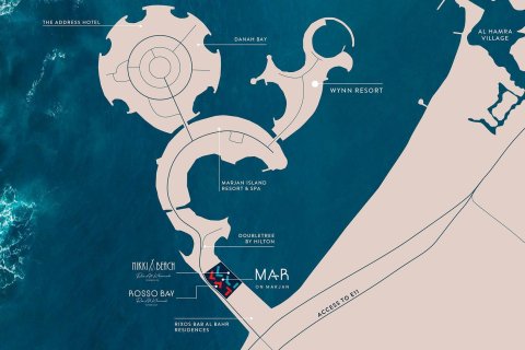 阿联酋 Ras Al Khaimah Al Marjan Island 待售 : 1 卧, 81 平方米 , 编号656181 - 照片 4