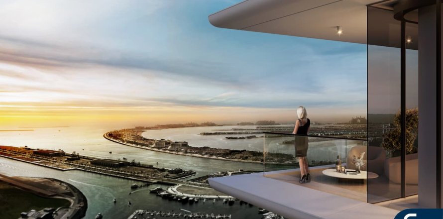 Dubai Harbour、Dubai、UAEにあるマンション 2ベッドルーム、154 m2 No666354
