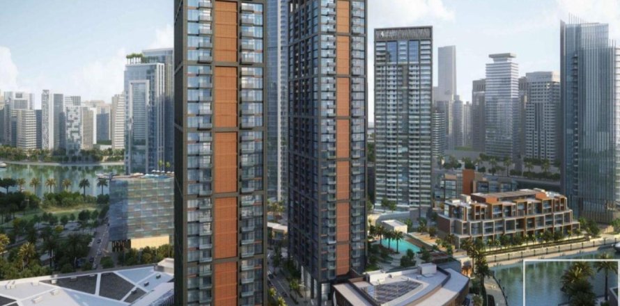 Apartament w Business Bay, Dubai, ZEA 1 sypialnia, 62.34 mkw. nr 758706