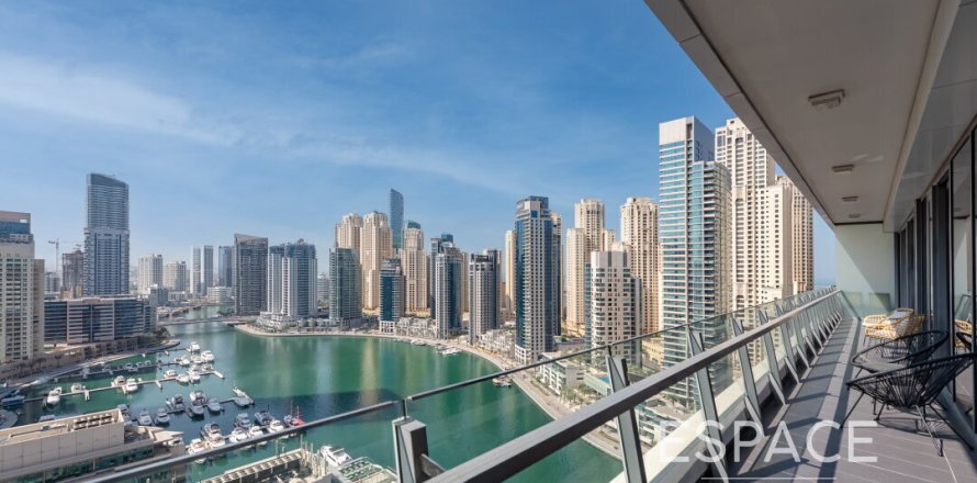 Lägenhet i Dubai Marina, Dubai, UAE 3 sovrum, 166 kvm Nr. 649920