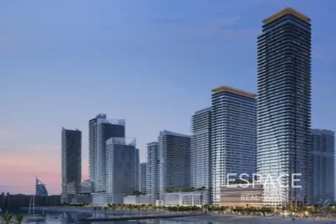 Lägenhet till försäljning i Dubai Harbour, Dubai, UAE 1 sovrum, 68 kvm Nr. 649917 - fotografi 6