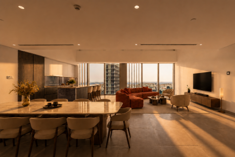 Apartment til leje i Sheikh Zayed Road, Dubai, UAE 4 soveværelser, 269.05 kvm № 750304 - foto 2