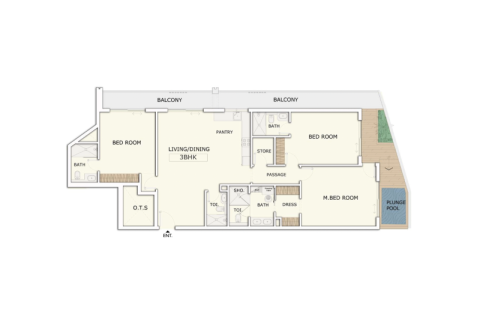 Apartamento en venta en Arjan, Dubai, EAU 1 dormitorio, 77 m2 № 732494 - foto 9