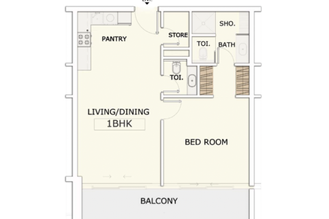 Apartamento en venta en Arjan, Dubai, EAU 1 dormitorio, 77 m2 № 732494 - foto 10