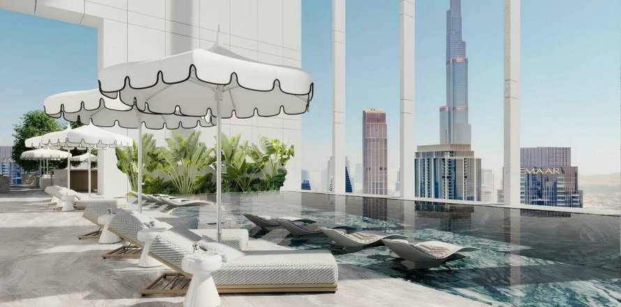 Apartemen di Dubai, UEA 1 kamar tidur, 97 m2 nomor 707310