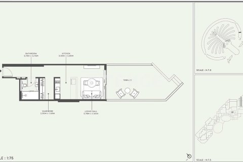 Apartment til salg i Palm Jumeirah, Dubai, UAE 2 soveværelser, 148 kvm № 706431 - foto 15