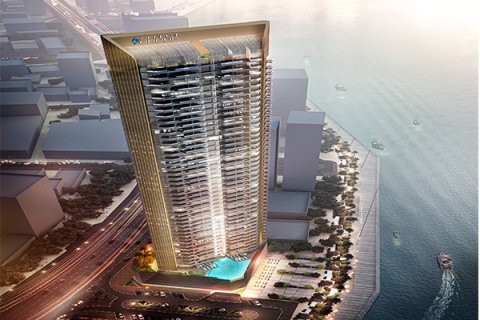 Dzīvoklis Dubai Marinajā, AAE 1 istaba, 33 m2 Nr. 729490