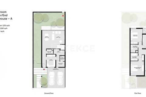 Townhouse de vânzare în Tilal City, Sharjah, EAU 3 dormitoare, 217 mp. №726715 - poză 19