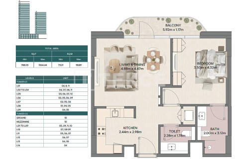 Bliźniak na sprzedaż w Ras Al Khaimah, ZEA 3 sypialnie, 268 mkw., nr 726714 - zdjęcie 13