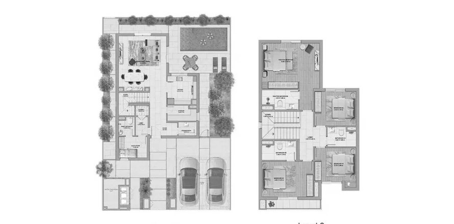 Villa in Abu Dhabi, VAE: 4 Schlafzimmer, 204.2 m2 Nr. 758541