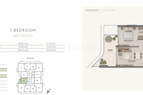 Müüa korter asukohaga Meydan, Dubai, AÜE: 1 magamistoaga, 65 m² Nr 634480 - pilt 21
