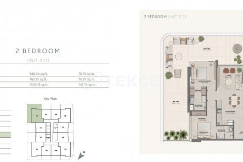 Müüa korter asukohaga Meydan, Dubai, AÜE: 1 magamistoaga, 65 m² Nr 634480 - pilt 23