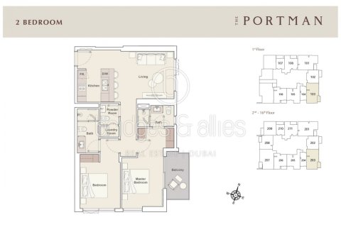 Leilighet til salgs i Jumeirah Village Circle, Dubai, Emiratene 2 soverom, 90 kvm Nr. 697436 - Foto 19