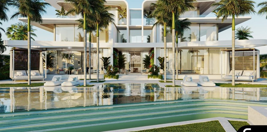 Villa asukohaga The World Islands, Dubai, AÜE: 5 magamistoaga, 1068 m² Nr 697818