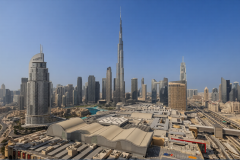 Apartment i Downtown Dubai (Downtown Burj Dubai), Dubai, UAE 2 soveværelser, 113 kvm № 698829