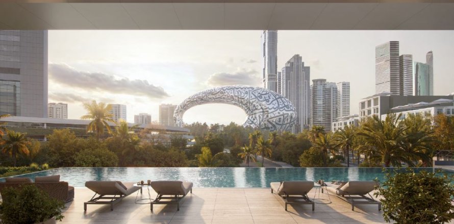 Appartamento a DIFC, Dubai, EAU 2 camere da letto, 137.9 mq. № 721807