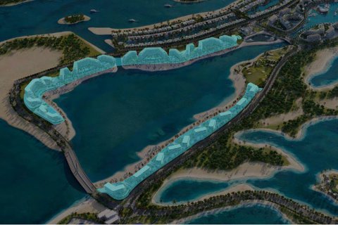 Apartmen di Umm Al Quwain Marina, UAE 2 bilik tidur, 60.63 meter persegi № 748924 - foto 2
