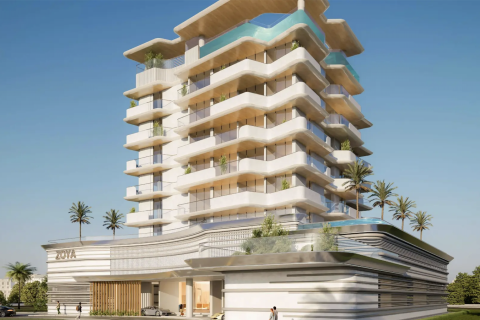 Apartemen di Dubai, UEA 1 kamar tidur, 36 m2 nomor 731547