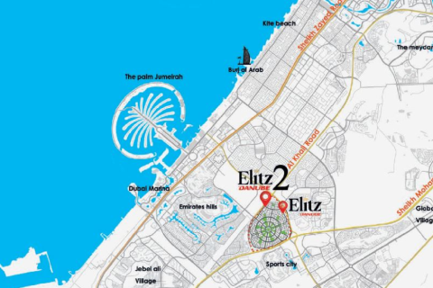 Lakás itt: Jumeirah Village Circle, Dubai, EAE, 1 hálószoba, 36 m², azonosító: 729446 - fénykép 4