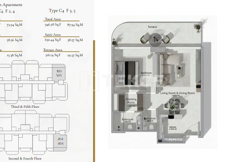 Al Warsan, Dubai, BAE’de satılık daire 1 oda, 36 m² No 730764 - fotoğraf 26