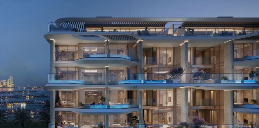 Palm Jumeirah, Dubai, संयुक्त अरब अमीरात में अपार्टमेंट, 2 बेडरूम, 180.2 वर्ग मीटर, संख्या 641554