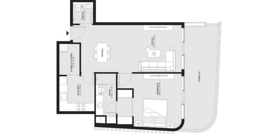Floor plan in V1stara House 2