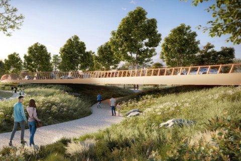 Villa till försäljning i Dubai Land, Dubai, UAE 5 sovrum, 585 kvm Nr. 700810 - fotografi 5