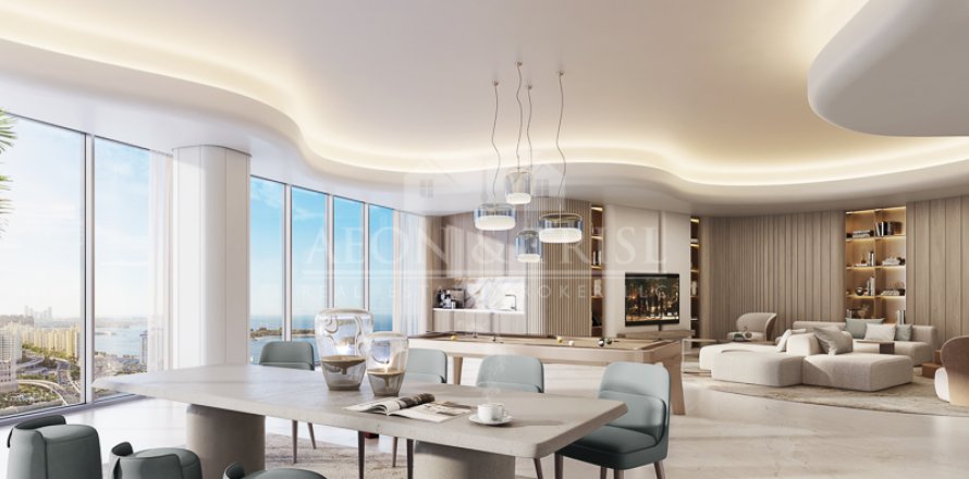 Квартира в PALM BEACH TOWERS в Пальма Джумейра, Дубай, ОАЭ 1 спальня, 107м2 № 649328