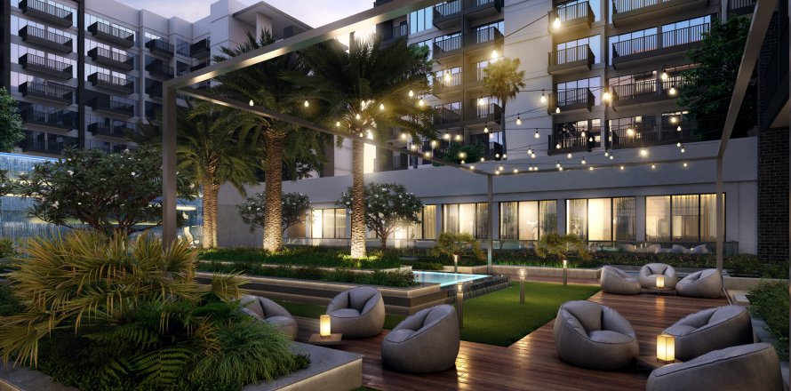 آپارتمان در Dubai Studio City، Dubai ، امارات متحده عربی 1 خوابه ، 70 متر مربع.  شماره 728550