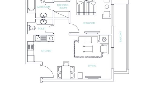 Wohnung zum Verkauf in Dubai, VAE 1 Zimmer, 41 m2 Nr. 728552 - Foto 7