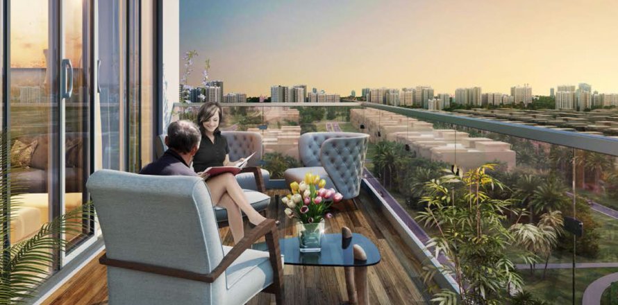Apartmen di Dubai, UAE 1 bilik, 26 meter persegi № 728553