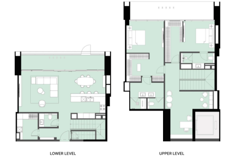 Maritime City, Dubai, UAE의 판매용 아파트 침실 1개, 64제곱미터 번호 690016 - 사진 13