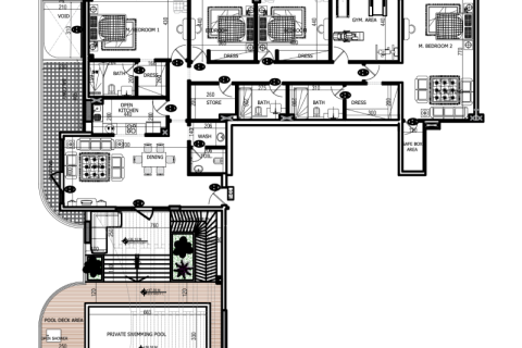דירה למכירה ב Dubai, איחוד האמירויות  1 חדר שינה, 74 מ"ר, מספר 690014 - תמונה 5