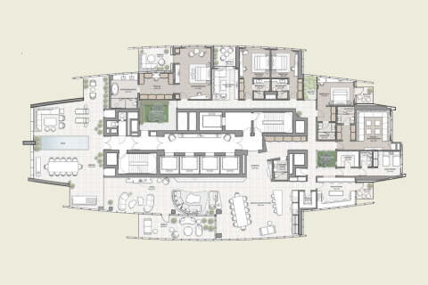 Apartment sa Al Maryah Island, Abu Dhabi, UAE 1 silid-tulugan, 85 sq.m. № 690015 - larawan 15
