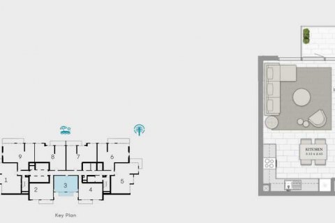 Apartment in LA VIE in Jumeirah Beach Residence, Dubai, UAE 1 bedroom, 79 sq.m. № 637115 - photo 3
