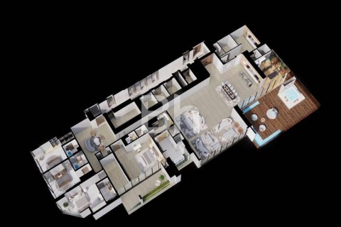 Střešní byt v Jumeirah Lake Towers, Dubai, SAE 4 ložnice, 542 m² Č.: 643672 - fotografie 19