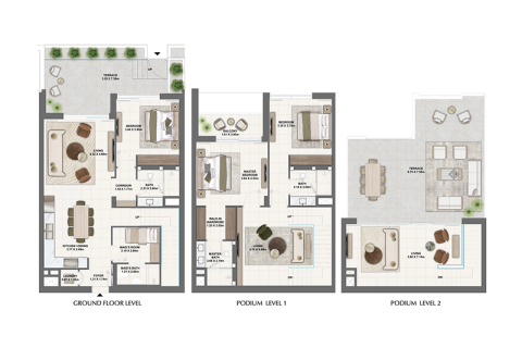 Apartment in Dubai Creek Harbour (The Lagoons), UAE 1 bedroom, 69 sq.m. № 690182 - photo 7