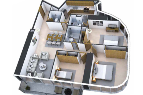 Apartment in Business Bay, Dubai, UAE 1 room № 690188 - photo 9