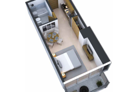 Apartment in Business Bay, Dubai, UAE 1 room № 690188 - photo 6