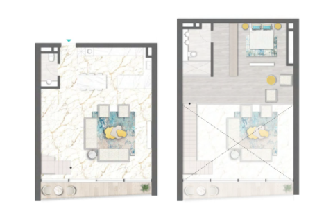 Apartment in Business Bay, Dubai, UAE 1 room № 690184 - photo 10