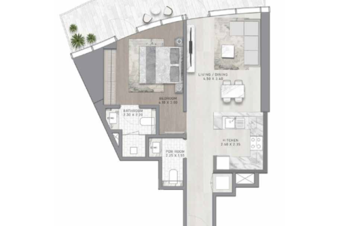 Apartment in Business Bay, Dubai, UAE 1 room, 41 sq.m. № 690185 - photo 10