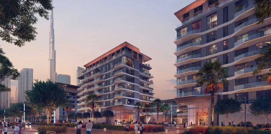 Apartament në Dubai, Emiratet e Bashkuara Arabe 1 dhomë gjumi, 74.23 m2. № 727017