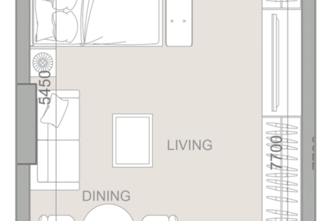 Apartmán v Dubai, SAE 1 izba, 42 m2 č. 729707 - Fotografia 9