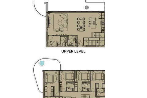 Dubai, संयुक्त अरब अमीरात में अपार्टमेंट, 1 बेडरूम, 78 वर्ग मीटर, संख्या 690304 - फ़ोटो 8