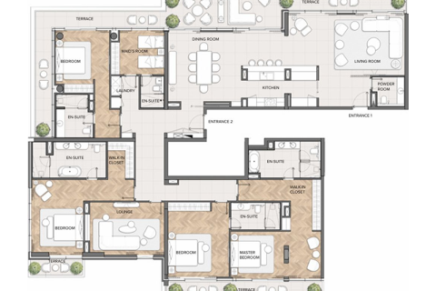 Купить квартиру в Дубай Марина, ОАЭ 1 спальня, 78м2, № 690302 - фото 7